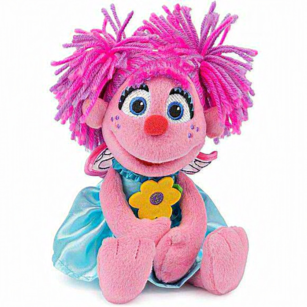 11 Inch Pink/Blue Street‎ Official Abby Cadabby Muppet Plush Premium Plush Toy